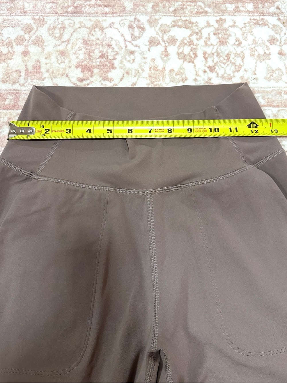 NWOT 🩶 High Waisted Taupe Track Pants - 31” Inseam - Picture 6 of 8